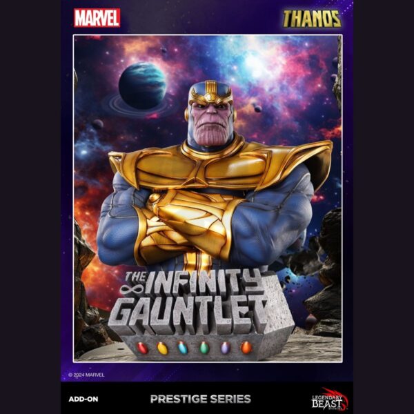 Legendary Beast Studios: THANOS ADD ON BUST (Can be Sold Separately) 1/3 Scale Prestige Series