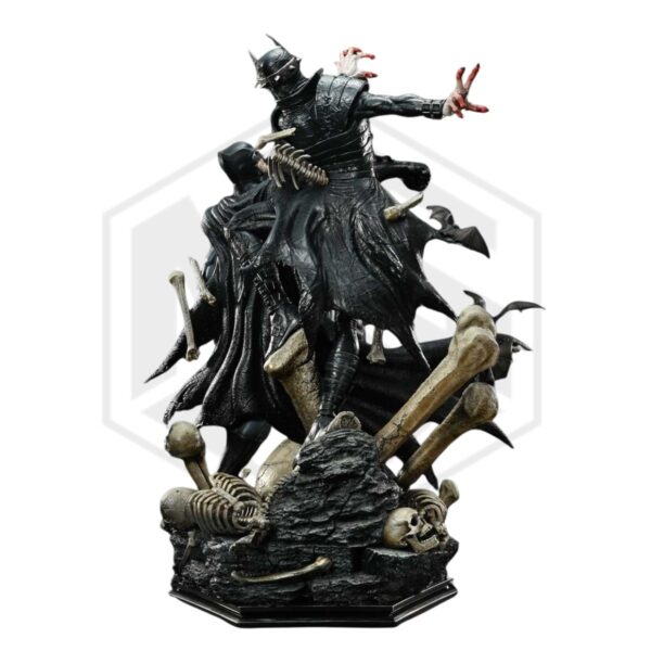 Prime 1 Studio: Dark Nights: Metal (Comics)  Batman versus Batman Who Laughs (Design by David Finch) DX Bonus Version