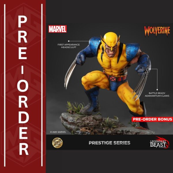 LEGENDARY BEAST STUDIOS: WOLVERINE 1/3 SCALE PRESTIGE SERIES – REGULAR EDITION