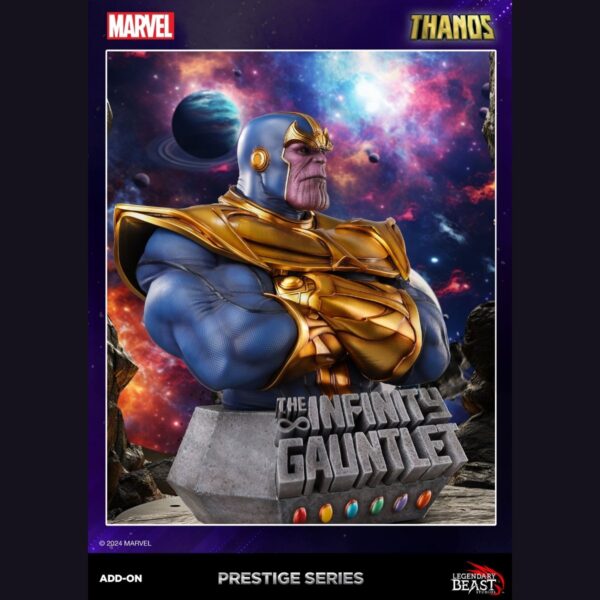 Legendary Beast Studios: THANOS ADD ON BUST (Can be Sold Separately) 1/3 Scale Prestige Series