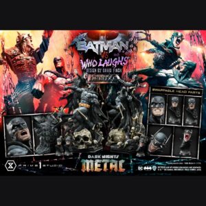 Prime 1 Studio: Dark Nights: Metal (Comics) Batman versus Batman Who Laughs (Design by David Finch) DX Bonus Version