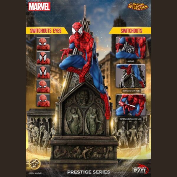 Legendary Beast Studios: SPIDER-MAN: PRESTIGE SERIES – PREMIER EDITION 1/3 Scale Prestige Series