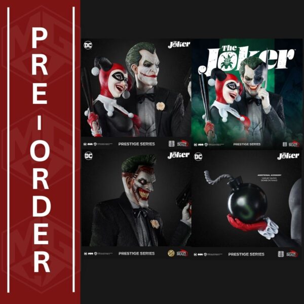 LEGENDARY BEAST STUDIOS: JOKER 1/3 SCALE PRESTIGE SERIES – ULTIMATE EDITION BLACK VARIANT