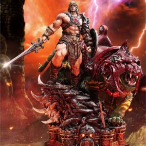 Prime 1 Studio: He-Man & Battle Cat Statues