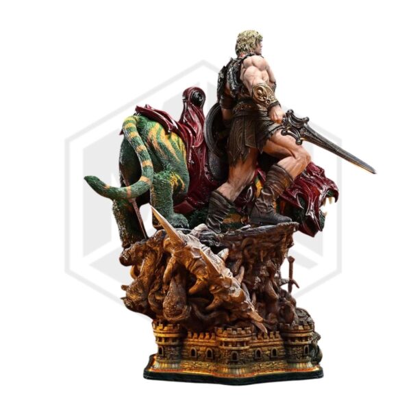 Prime 1 Studio: He-Man & Battle Cat Statues