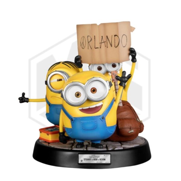 Beast Kingdom: MC-041 Minions Master Craft Stuart & Bob & Kevin