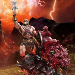 Prime 1 Studio: He-Man & Battle Cat (Ultimate Version) Statues
