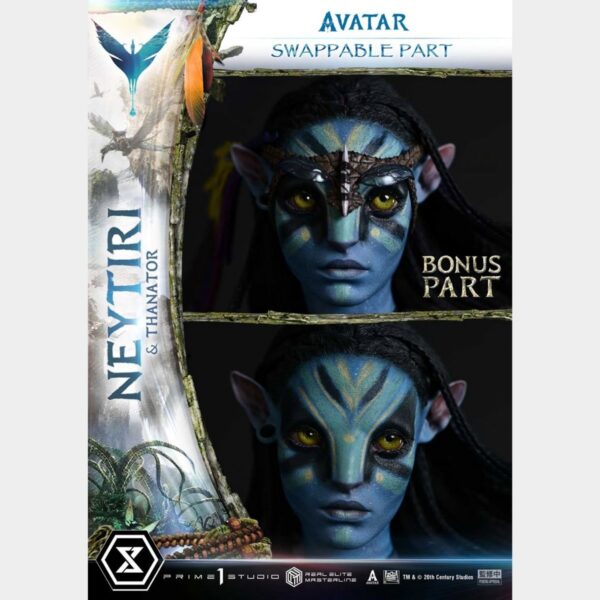 Prime 1 Studio: Neytiri & Thanator (Deluxe Bonus Version) Quarter Scale Statue