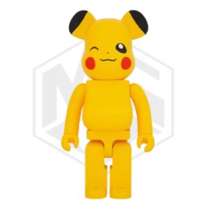 Bearbrick x Pokémon Pikachu Female Ver. 1000% Yellow
