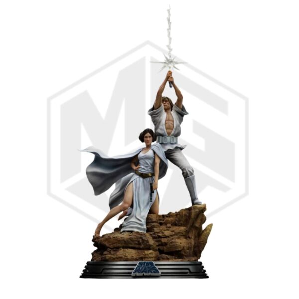 Iron Studios: Statue Luke and Leia - Star Wars - Art Scale 1/10