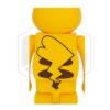 Bearbrick x Pokémon Pikachu Female Ver. 1000% Yellow