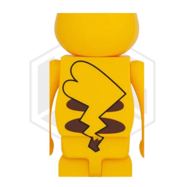 Bearbrick x Pokémon Pikachu Female Ver. 1000% Yellow