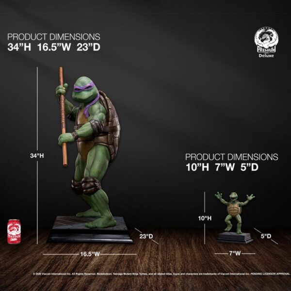 PCS: TMNT – Donatello (Deluxe Edition) 1:2 Scale Statue
