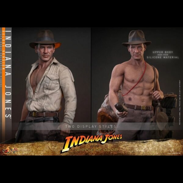 1 Hot Toys: Indiana Jones (Deluxe Version) 1/6 Scale Figure