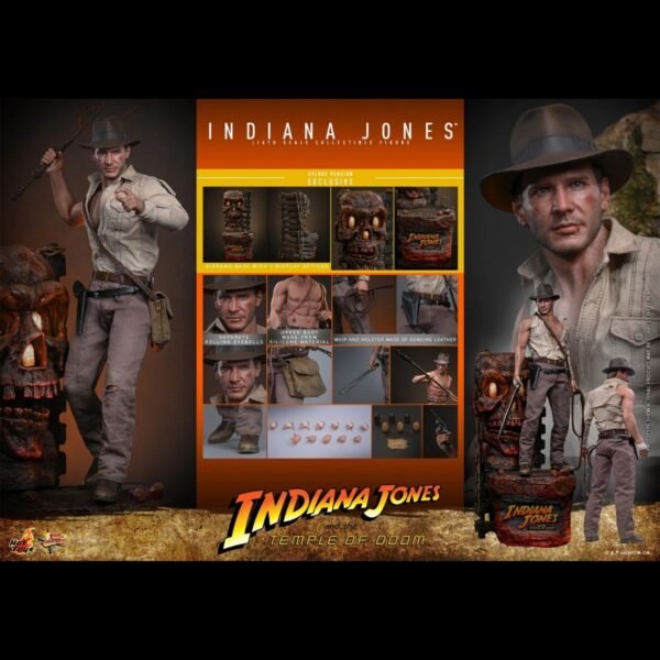 Hot Toys: Indiana Jones (Deluxe Version) 1/6 Scale Figure Hot Toys: Indiana Jones (Deluxe Version) 1/6 Scale Figure