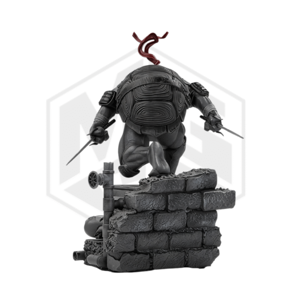 Iron Studios: Raphael (Black and White Variant) TMNT BDS Art Scale 1/10 300 pcs LE Exclusive