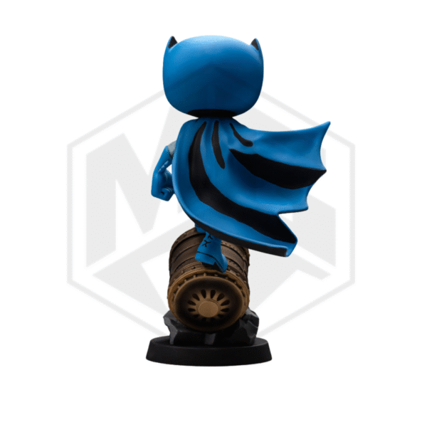 Iron Studios: Batman on Batsignal (Blue Variant) Mini Co