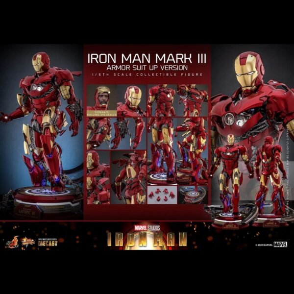 Hot Toys: Iron Man Mark III (2.0) 1/6 Scale Figure