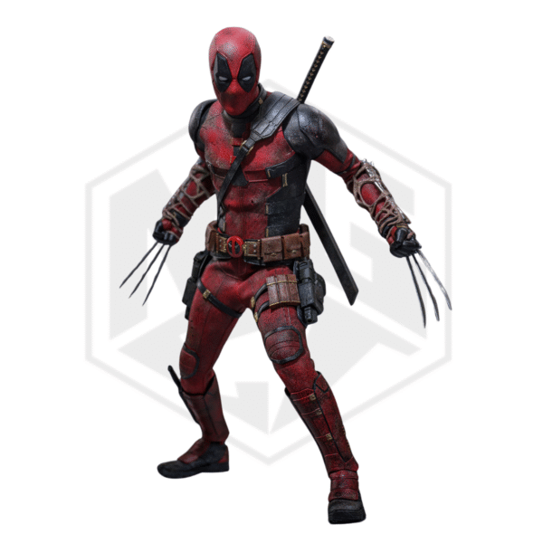 Hot Toys: Deadpool Battling Version 1/6 Scale Figure