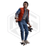 12 Hot Toys: Back to the Future - Marty Mcfly 1/6 Scale Figure