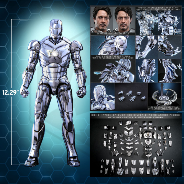 Hot Toys: Iron Man Mark II (2.0) 1/6 Scale