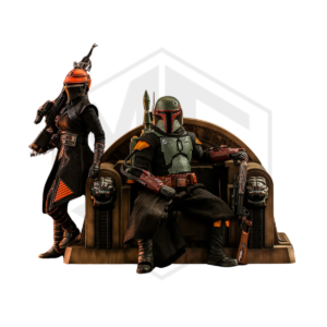 Hot Toys: Boba Fett (Repaint Armor) and Throne 1/6 Scale