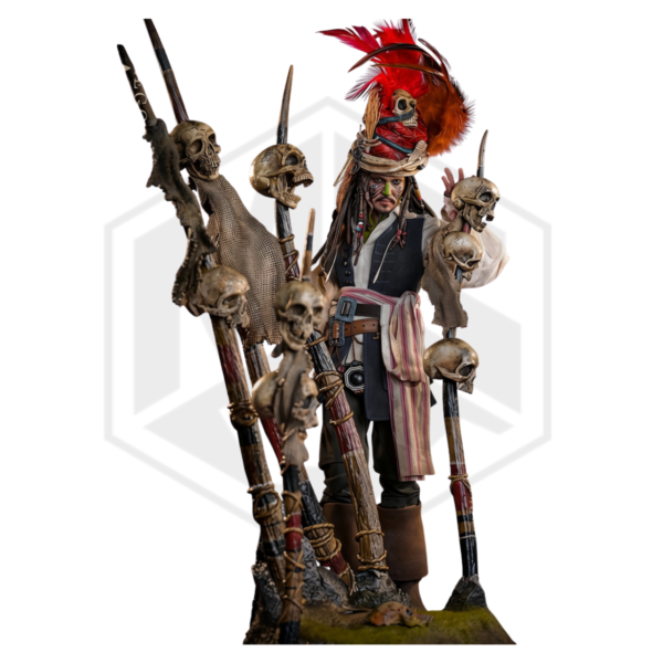 Hot Toys: Pelegostos Chief Jack Sparrow 1/6 Scale