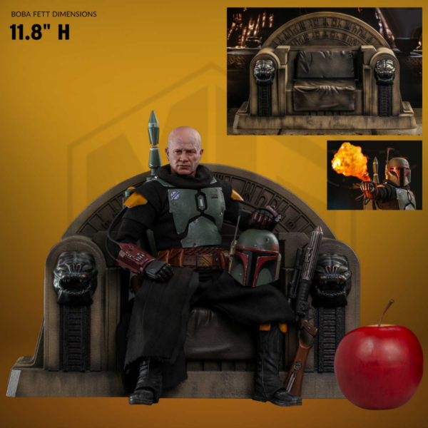 Hot Toys: Boba Fett (Repaint Armor) and Throne 1/6 Scale Hot Toys: Boba Fett (Repaint Armor) and Throne 1/6 Scale