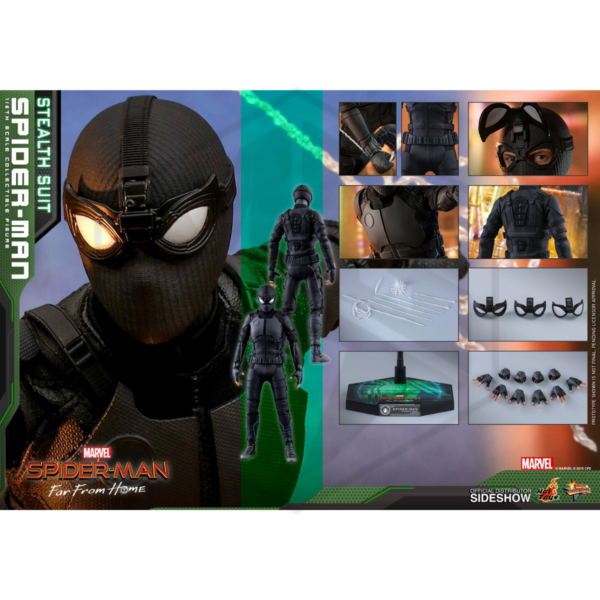 Hot Toys: Spider-Man (Stealth Suit ) 1/6 Scale