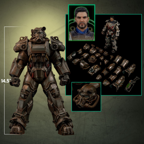 Pre-order: Fallout - T-60 Rust Power Armor 1/6 Scale by ThreeZero