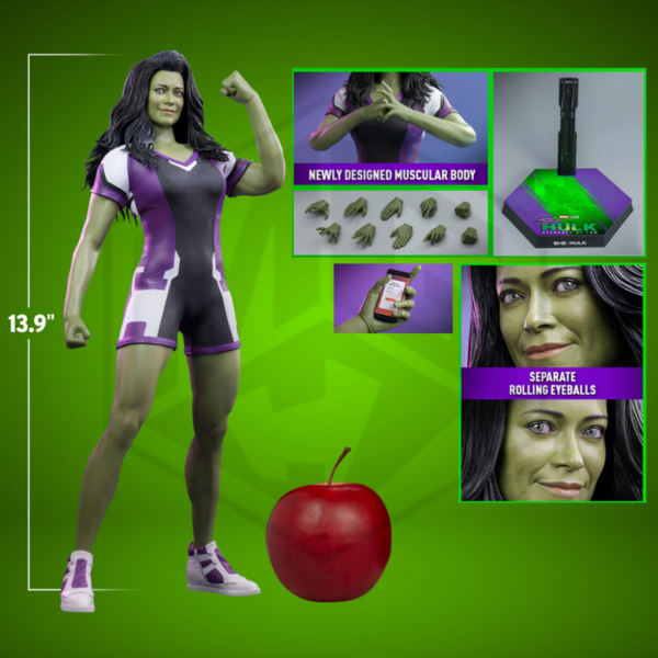 FOR SPONSOR ADS (51) Hot Toys: She-Hulk 1/6 Scale Figure